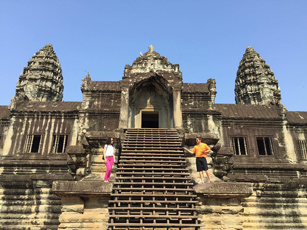 interior de Angkor Wat
