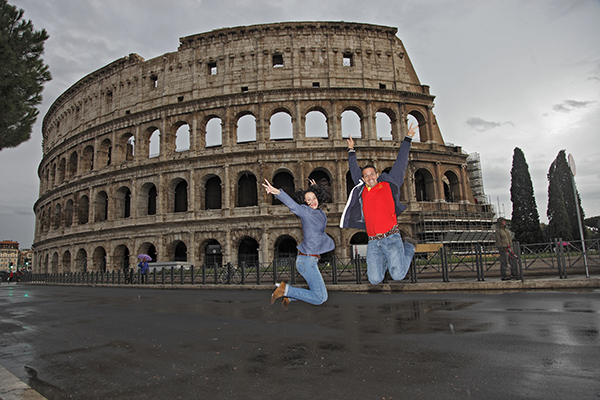 Jump Coliseo Romano Maravilla Del Mundo Moderno