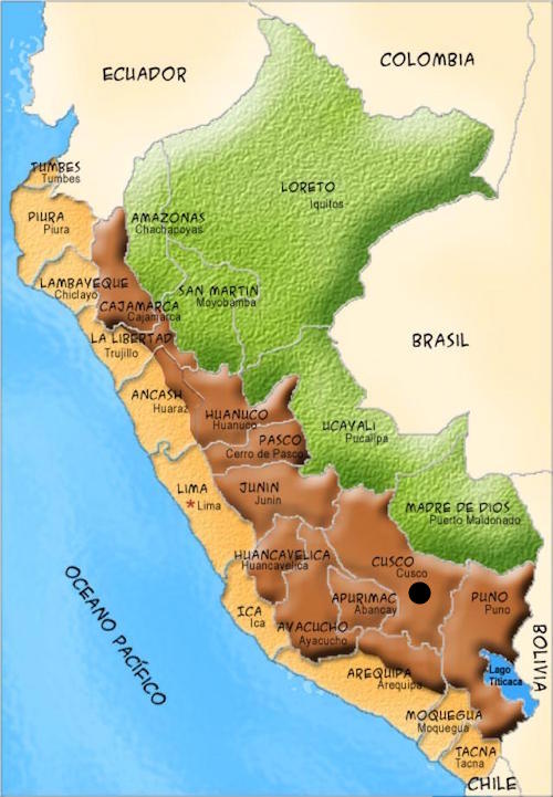 Mapa Perú