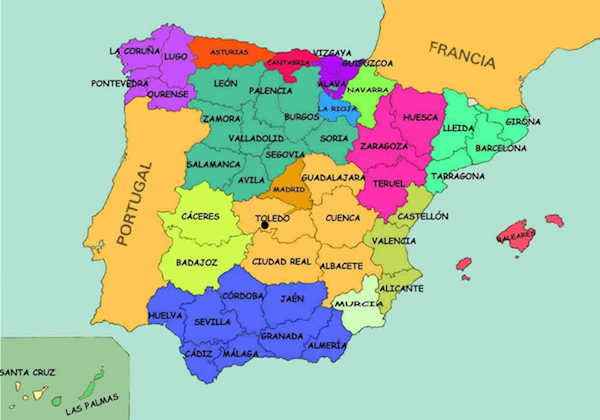 Mapa Toledo
