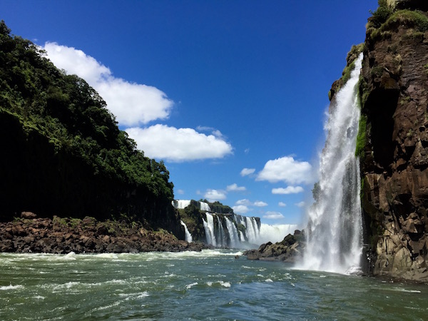 Cañón río Iguazú