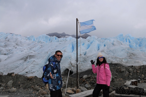 Comienzo Trekking Perito Moreno