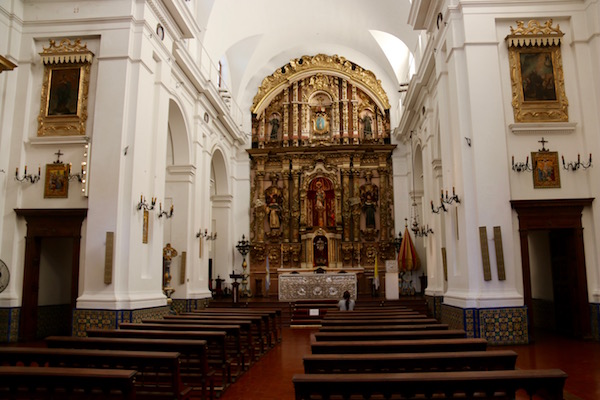 Interior Basílica Nuestra Señora del Pilar