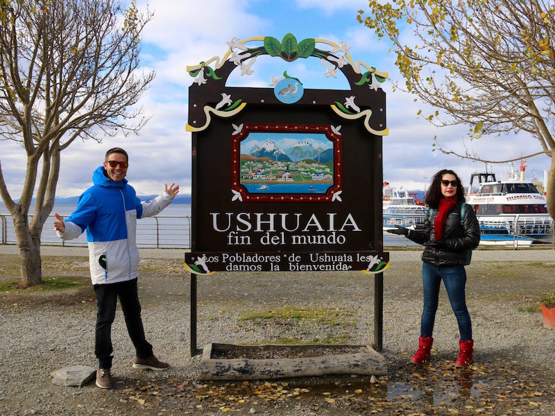 Letrero Ushuaia