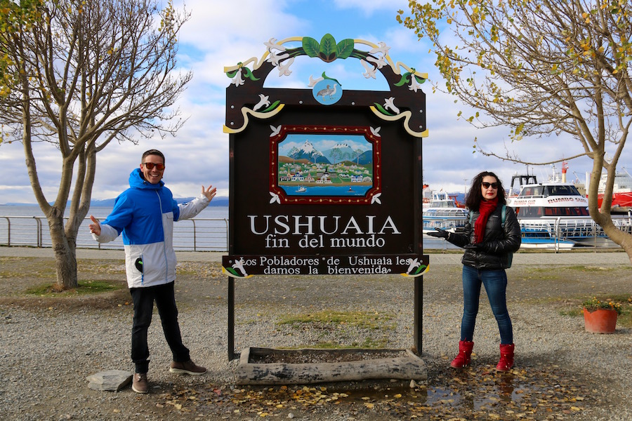 Letrero Ushuaia