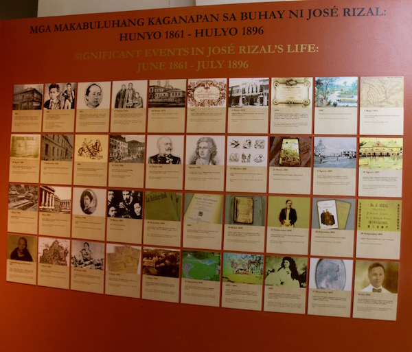 Exposición Museo Santuario Rizal