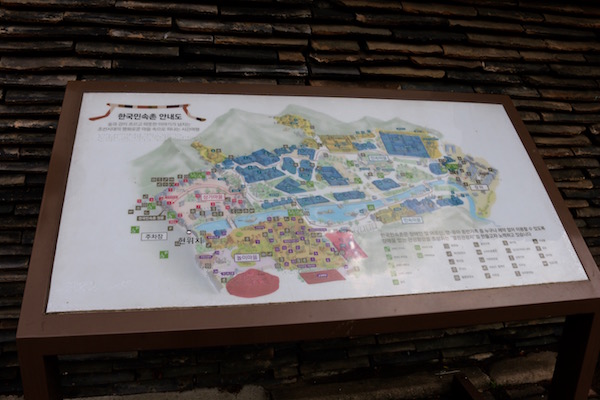 Mapa pueblo Folklórico Joseon