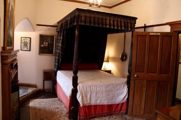 Dormitorio castillo de Eilean Donan