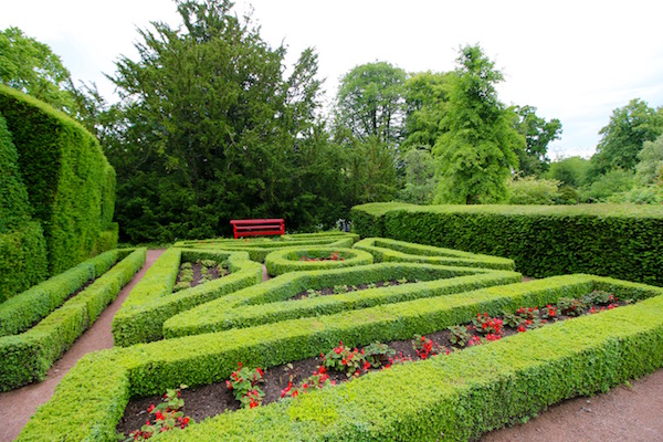 Jardín Amurallado castillo de Cawdor