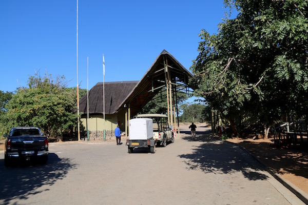 Entrada Parque Nacional Chobe