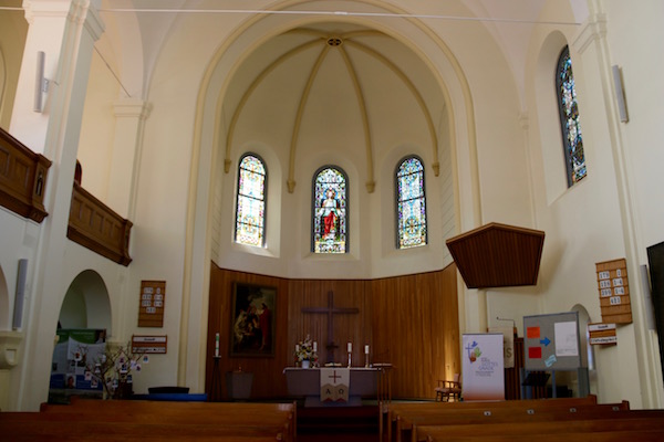 Interior Iglesia de Cristo