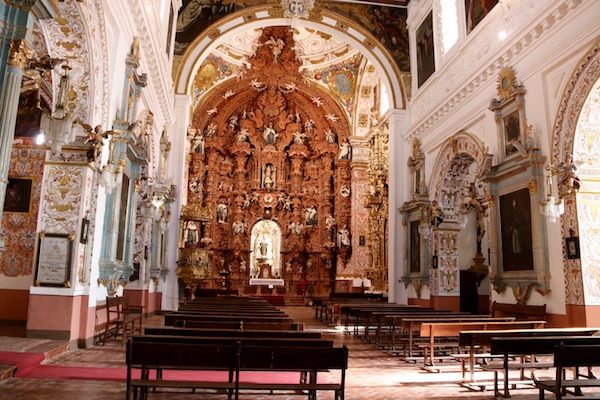 Altar mayor Iglesia del Carmen