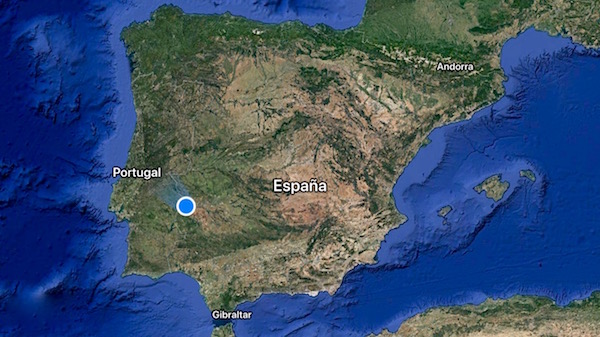 Mapa Badajoz