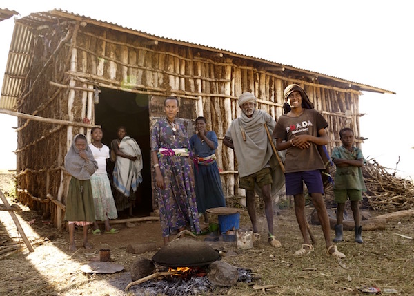 Viviendas de etíopes