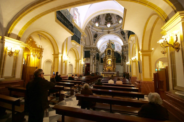 Interior Iglesia Santa Clara