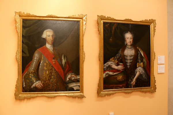 Joaquin Inza (Retrato Carlos III y Amalia Sajonia