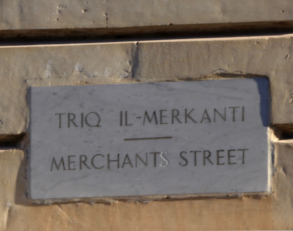 Placa Calle Merchants