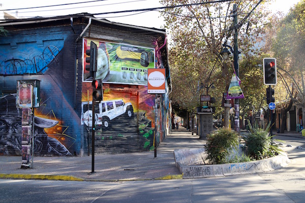 Barrio Bellavista, Chile.