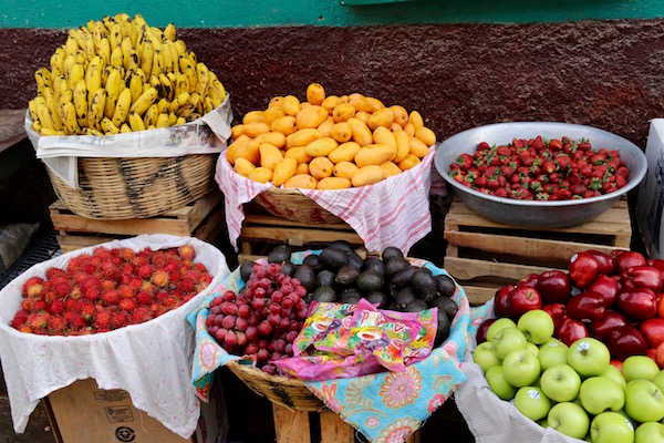 Frutas, Mercado principal de Todos Santos.
