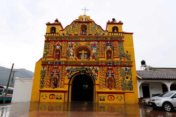 Iglesia de San Andrés Xecul.