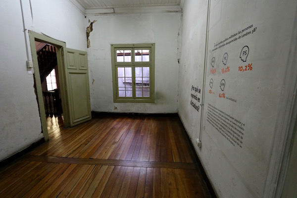 Interior Casa 38, Chile.