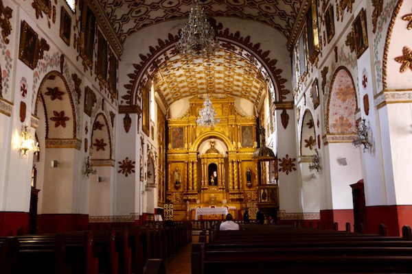 Interior Templo de San Agustín.