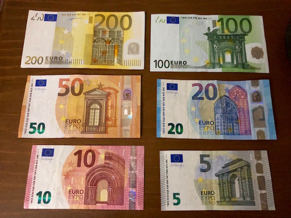 Moneda Euros.