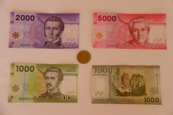 Moneda Peso Chileno.