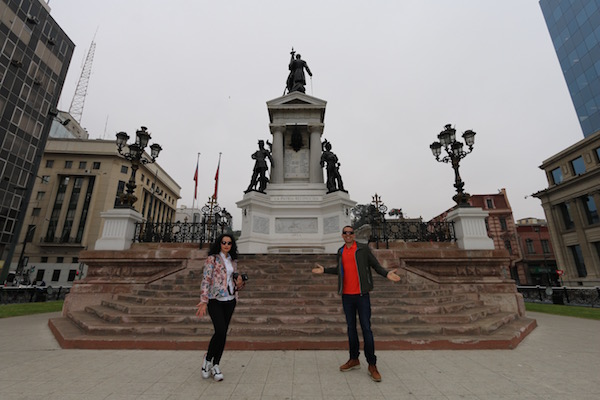 Monumento héroes de Iquique.