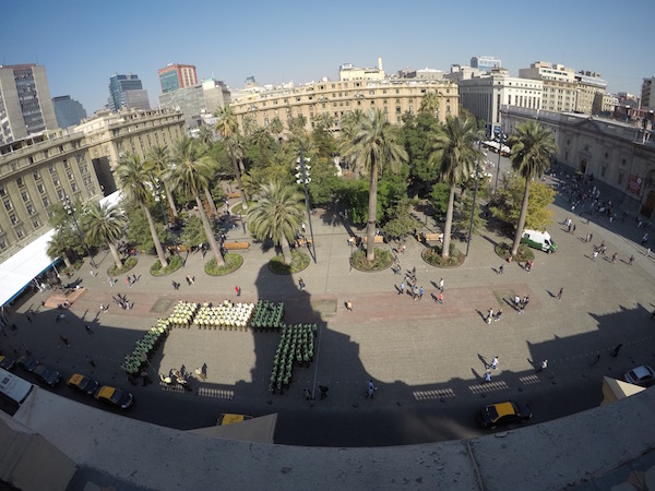 Plaza de Armas, Chile.