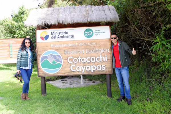 Reserva Ecológica Cotacachi Cayapas.