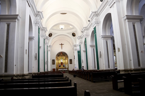 Interior iglesia y convento de la Merced.