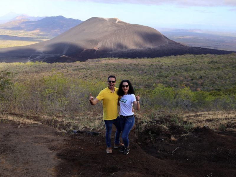 Volcán Cerro Negro, Nicaragua.