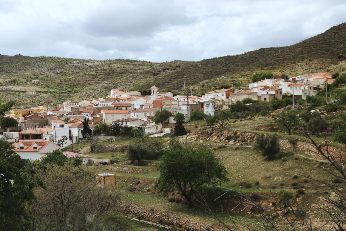 Pueblo de Benizalón, Almería.