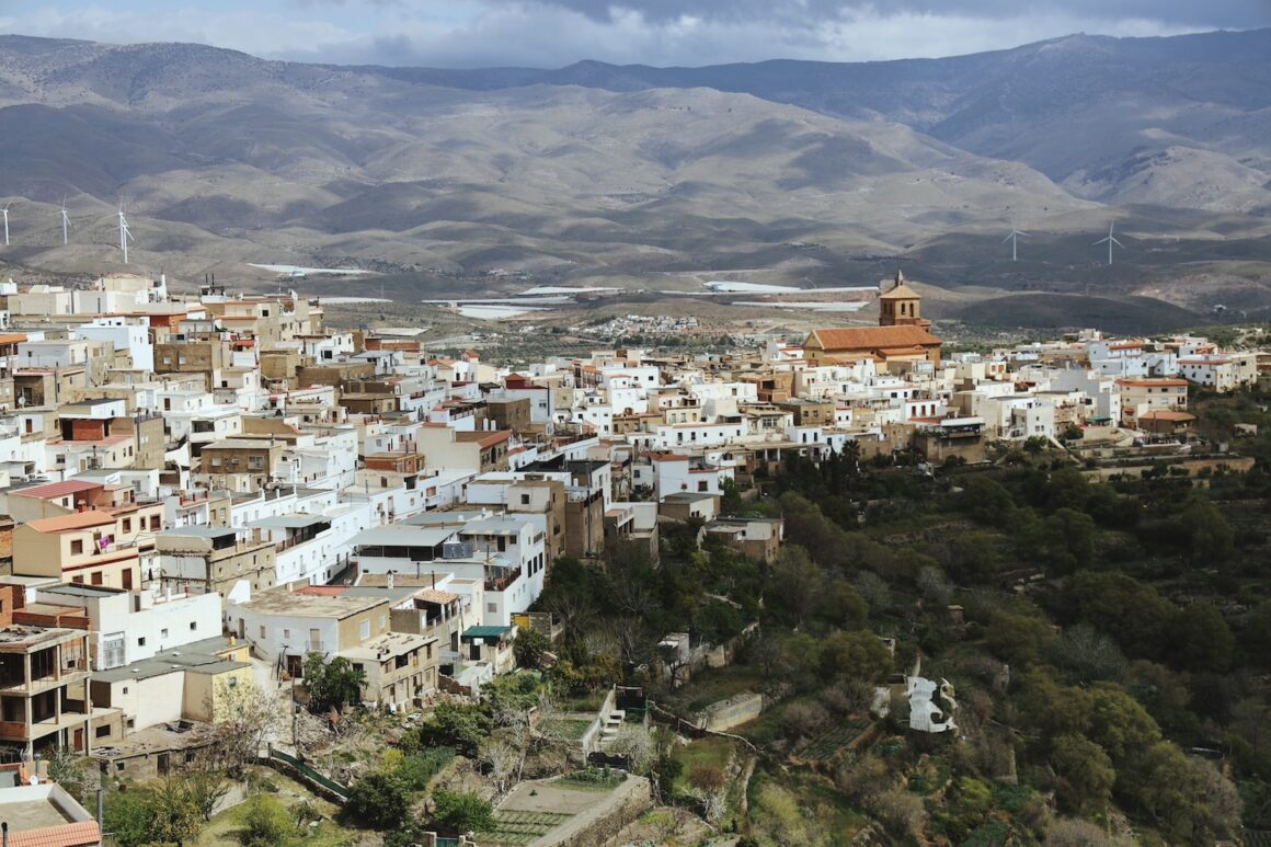 Pueblo de Abrucena, Almería.