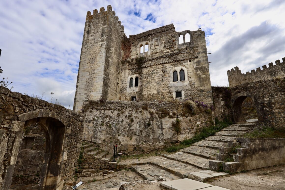 Castillo de Leiria, Portugal.