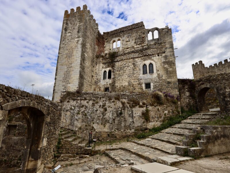 Castillo de Leiria, Portugal.