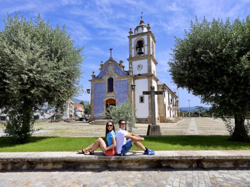 Iglesia del Señor del Calvario, Vila Real, Portugal.