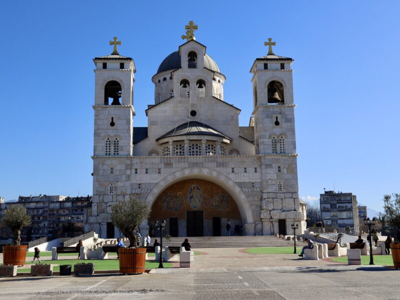Catedral de la Resurrección de Cristo, Podgorica.