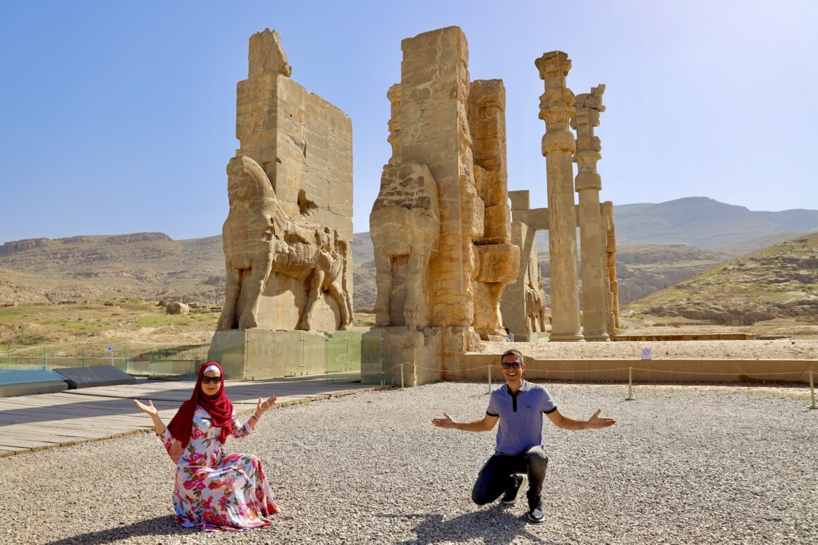 Puerta de Todas las Naciones, Persépolis, Irán.