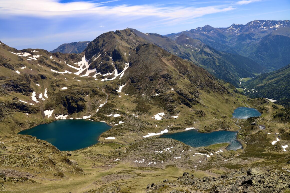 Los lagos de Tristaina, Andorra.