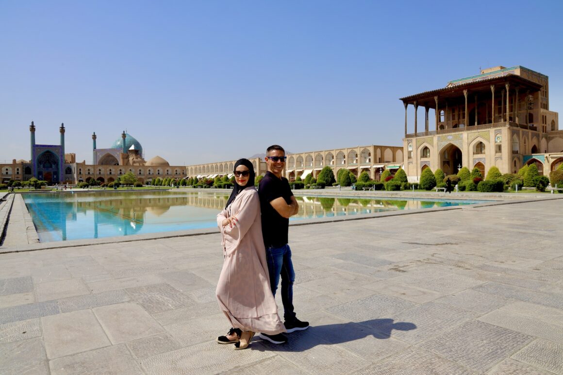 Plaza de Naqsh-e Yahán, Isfahán, Irán.