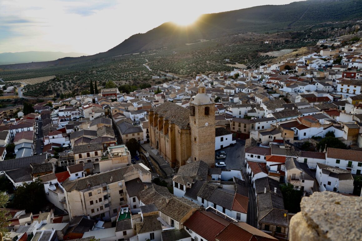 Pueblo de Íllora, Granada.