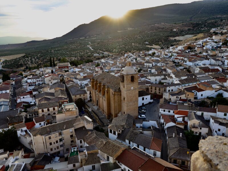 Pueblo de Íllora, Granada.