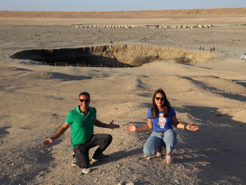 Pozo de Darvaza, Turkmenistán.