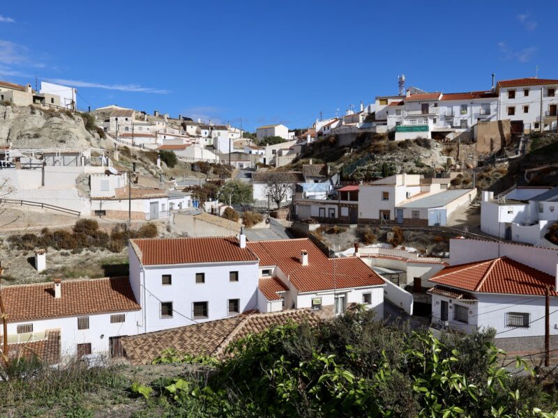 Pueblo de Castilléjar, Granada.
