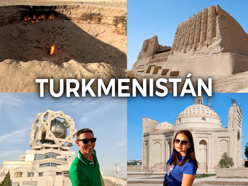 Qué visitar en un viaje a Turkmenistán.