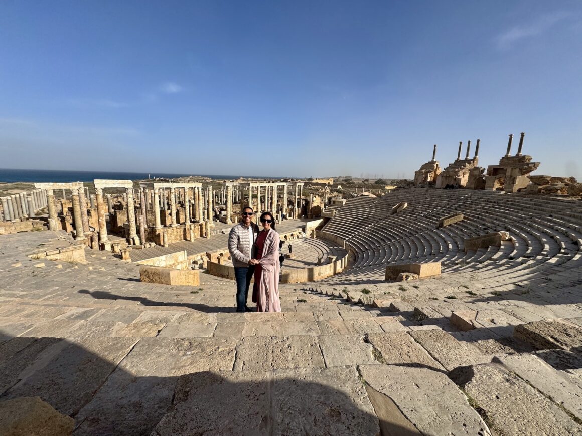 Teatro, Leptis Magna, Libia.