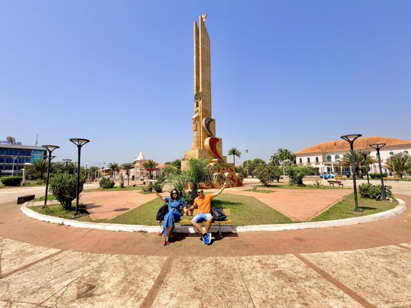 Plaza de los Héroes Nacionales, Bisáu, Guinea-Bisáu.