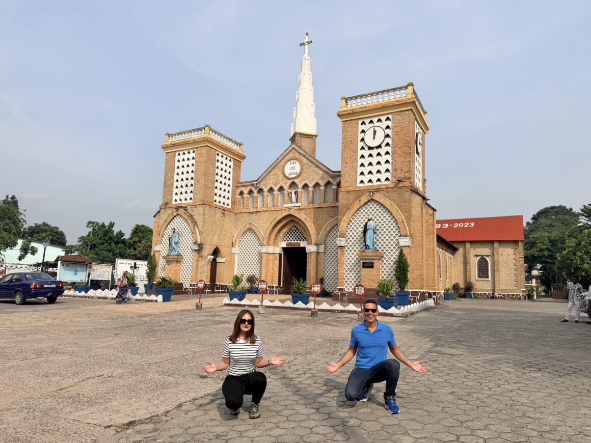 Catedral del Sagrado Corazón de Brazzaville.